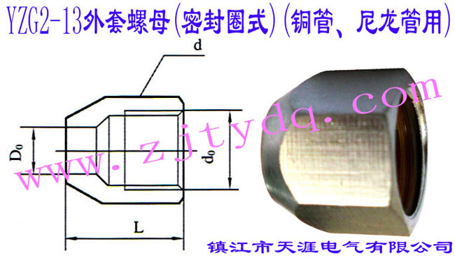 YZG2-13ĸ(ܷȦʽ)(~)Outer Liner Nut